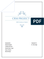 CRM Project-1: CRM Practices in Flipkart