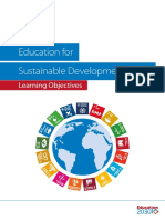 Education For Sustainable Development Goals: Learning Objectives