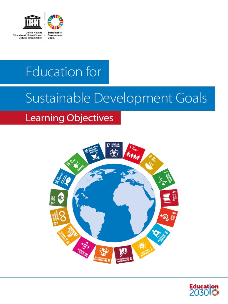 Education For Sustainable Development Goals: Learning Objectives | PDF ...