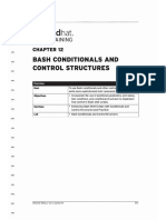 12. Bash Contidionals and Control Structures