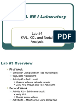 EE188L EE I Lab 4 KVL KCL and Nodal Analysis