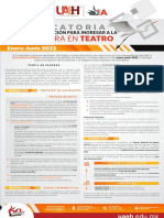 Proceso de selección Licenciatura en Teatro UAEH 2022