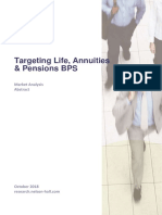 Targeting Life, Annuities & Pensions BPS: Market Analysis