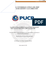 Pontificia Universidad Católica Del Perú Facultad de Gestión Y Alta Dirección