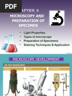 Chapter 3 Microsopy and Preparation of Specimen