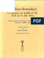 Alain Danielou Le Shiva Svarodaya