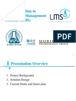 An Introduction To Laboratory Management Solution (LMS)