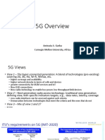 5G Overview: Aminata A. Garba Carnegie Mellon University, Africa