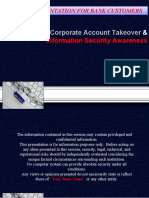 Corporate Account Takeover: Information Security Awareness
