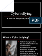 Dangers of Cyberbullying