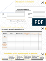 Guía de Elaboración de Diseño de Sesión de Aprendizaje