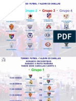 Calendario Torneo 2011