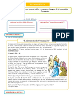 Plan Lector Semana 4 - Leemos Juntos La Inmaculada Concepción
