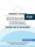 Segundo de Secundaria Musica