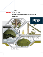 UD 6-81-6 Instruction in Winter Service - Bivouac