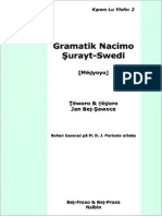 Ţëworo & Hëdoro Jan Bet-Şawoce - Gramatik Nacimo Şurayt-Swedi - (Minigrammatik Nyvästsyriska-Svenska) - Bet-Froso & Bet-Prasa, Nisibin (2010)