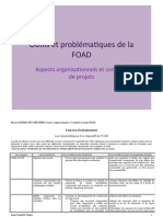 Aspects Organisationnels Et Conduite de Projets