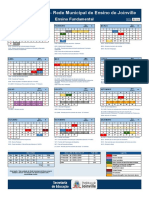 Calendário Escolar Do Município de Joinville 2022 Ensino Fundamental