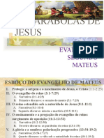 Parábolas de Jesus - Aula 07 - MT 21 - 22 - Parabolas - Dois Filhos - Lavradores - Banquete