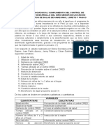 Factores Asociados Al Cumplimiento Del Control de Crecimiento y Desarrollo Del Niño Menor de Un Año en Establecimientos de Salud de Amazonas