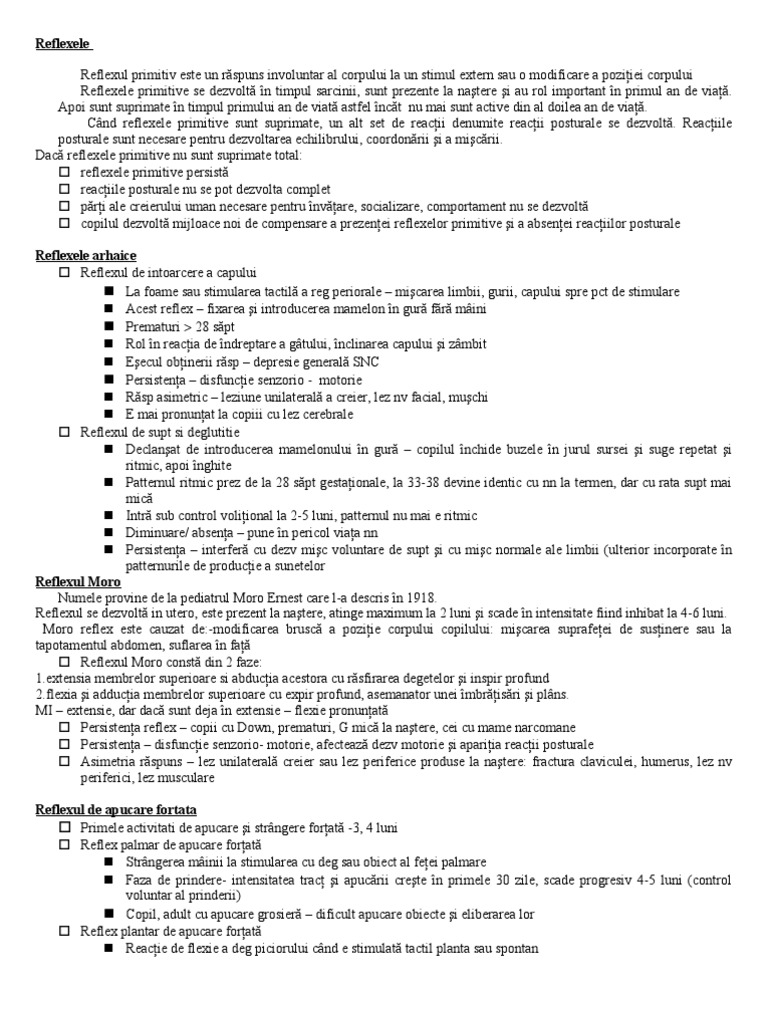 Reflexele | PDF