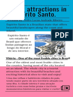 Tourist Attractions in Espirito Santo