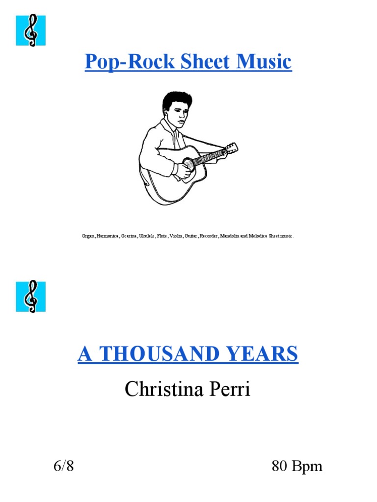 Pop Rock Collection Sheet Music Songbook | PDF | Art