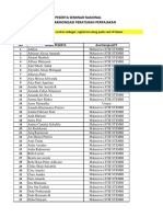 Revisi No Urut Daftar Peserta