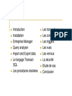 Cours Complet sur SQL Server | PDF | Méthodes et références pédagogiques