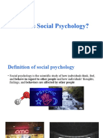 What Is Social Psychology?