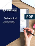 Rúbrica Trabajo Final