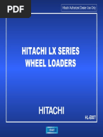 Hitachi LX Series Wheel Loaders: Hitachi Authorized Dealer Use Only