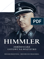Himmler Zbrodniarz Gotowy Na Wszystko (2021) Heinrich Fraenkel Roger Manvell