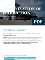 THE ORGANIZATION OF PRODUCTION-Linkage Industires and Location of Enterprise