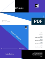 Blue and Purple Adaptive Geometric Government Progress Report Sustainable Development Goals Presentation