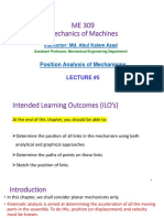 Position Analysis - Lecture 5