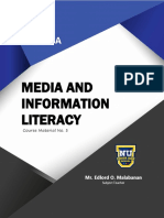 Media and Information Languages: Audience, Producers and other stakeholders