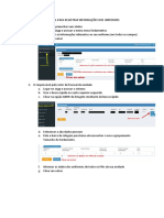 Tutorial para Registrar Informações Dos Uniformes