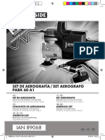 Set de Aerografía / Set Aerografo Pabk 60 A1