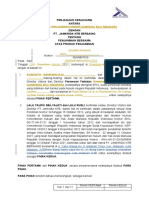 PKS Co-Guarantee Standard SPK Dan JAMKRIDA NTB