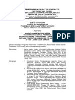 Syarat Ketentuan Dan SOP Pelaksanaan SKD CPNS Kabupaten Pohuwato 2021