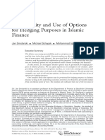 Permissibility and Use of Options For Hedging Purposes in Islamic Finance - 94116