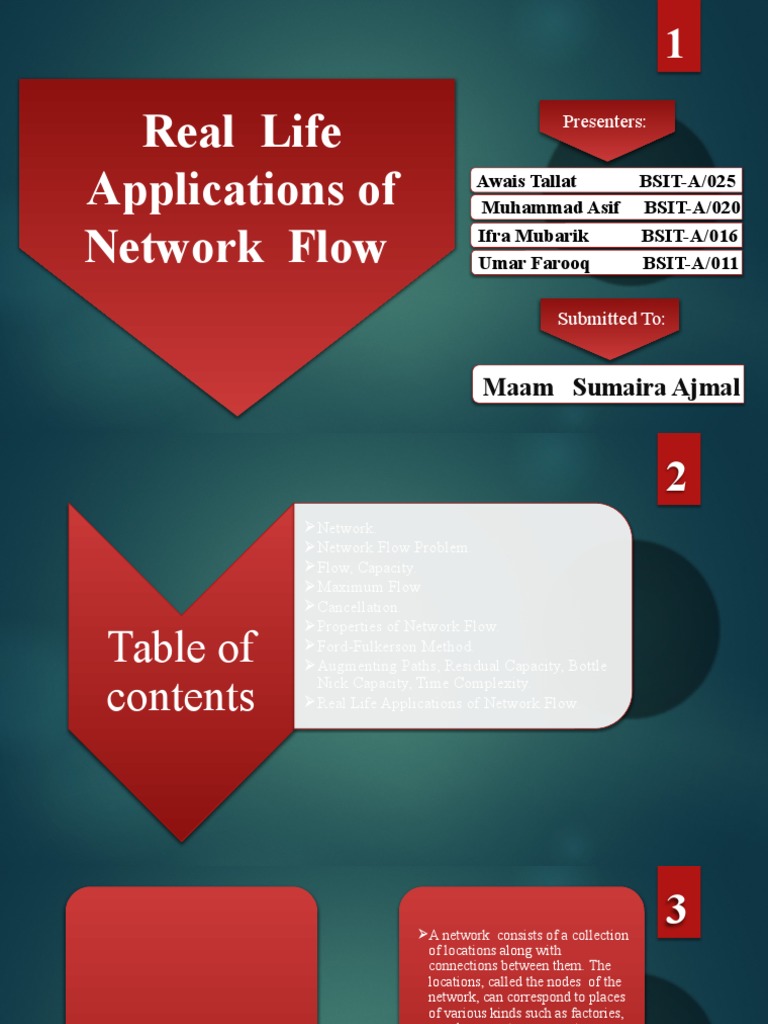 Real-Life Network Flow Applications | PDF | Visual Cortex | Integrated ...