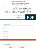 Introdução Ao Estudo Da Cirúrgia Veterinária