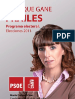 Programa Electoral PSOE
