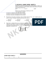 Thermal Physics Home Work Sheet-4 1640756920935