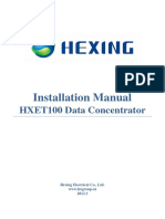 Installation Manual: HXET100 Data Concentrator