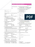 Programming and Data Structures Test 2: Number of Questions: 35 Section Marks: 30