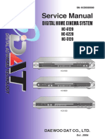 Service Manual: Digital Home Cinema System