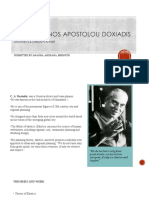C.A. Doxiadis' Theories and Work